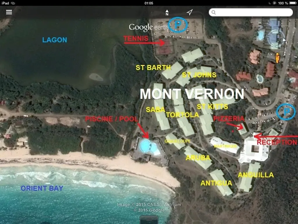 Studio 24 Mont Vernon Orient Bay Cul de Sac Apartment